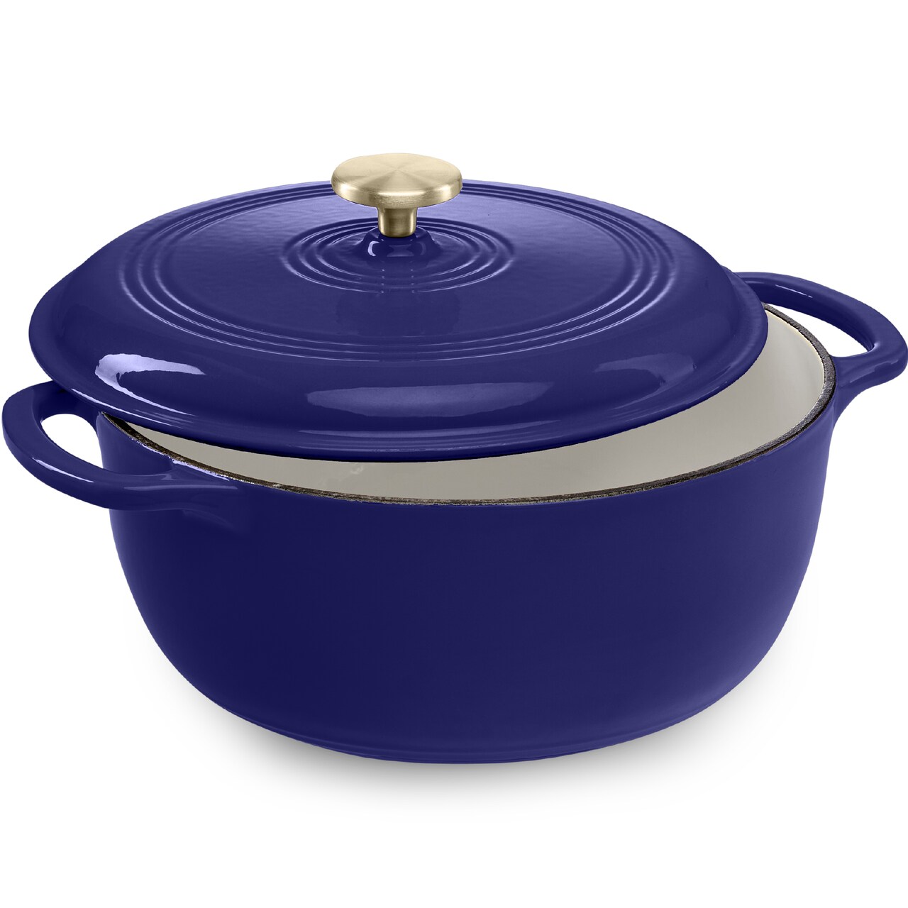 Best Choice Products 6 Quart Enamel Cast-Iron Dutch Oven, Heavy-Duty Cookware w/ Dual Handles, Lid